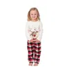 Bijpassende familie-outfits Winterkoppels Kerstpyjama voor familie Bijpassende outfits Moeder Kinderkleding Kersthertenpyjama Familiekledingset 231123