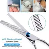 New New Safty Pet Grooming Scissors Round Head Professional Stainless Steel Scissors for Cutting Dog Hair Pets Shears Animal Cutter