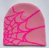 Örgü Beanies şapka erkek kadınlar sonbahar kış sıcak moda açık örümcek web kapağı kadın şapkaları için 55-62cm