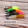 Fiskekrokar högkvalitativa Lure 5cm 1 27g Soft 30st Needle Tail Worm för öring Bait med Box Kit Perch 231123