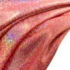 Fabric 150cm*100cm Glitter Laser Polyester Fabric Iridescent Holographic Wedding Party Background Doll Clothing Decor Material DIY 231124