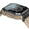 K55 Military Smart Watch Men 1.85 인치 Bluetooth Call 350mah 24h 건강 모니터 야외 IP68 방수 스마트 워치