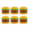 Bottiglie di stoccaggio contenitore silicone yhswe hamburger forma barattoli di barattoli non stick per olio fumo9569496