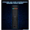 Teclados G40S Control remoto por voz Air Mouse Mini inalámbrico Kyeboard G40 con aprendizaje IR para Android TV Box H96 Max X96 Plus X96Air D Dhppi