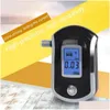 Alkoholismtest At6000 Alkoholtestare med 21 Moutieces Professional Digital Breathalyzer LCD Dispaly Bafometro Alkoholimetro D OTHJL