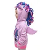 Jackets Ready Stock Little Girls Autumn Cartoon Fashion Hooded Boys Outerwear Christmas Coat 3 4 5 6 7 8 Years Kids Clothes 231124