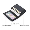 Kartenhalter Luxus Echtes Leder Halter Multi-Card Business Cover ID Case Bifold Wallet für Männer und Frauen 5 Stile