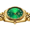 Altri orologi CHENXI Marchio Top Luxury Orologio da donna dorato per donna Orologio da donna femminile Orologio da polso impermeabile al quarzo con strass 231123