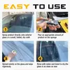 Novo filme de óleo de vidro do carro removendo pasta com escova esponja pára-brisa janela vidro polimento limpador creme limpeza conjunto