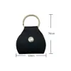 Keychain Guitar Picks Holder Plectrums Bag Mediator Bank Made of PU Leather & Metal Color Black & Brown Fashion