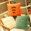 Blankets 2 In 1 Pillow Travel Blanket Folding Air Conditioning Car Interior Cushion Office Nap Quilt Home Sofa Decor 231124