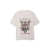 Annes Bing T-shirt à manches courtes Designer T-shirt Lady Letters Brand Tshirt imprimé Tee AB Shirts Summer Top Fashion Luxury ANINE FEMMES OVICE