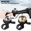 Bike Horns Safety Cycling Bicycle Handlebar Metal Ring Bell Horn Sound Alarm MTB Accessory Outdoor Protective Rings314g