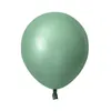 Nouveau ballon guirlande vert bébé douche mariage anniversaire poule fête décoration nuptiale douche vert blanc Chrome or Ballon 137 pièces/ensemble