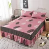 Bed Skirt bedcover piece princess bed cover sheets fitted 1.8/1.5/2.0m meters falda de cama bedspread 230424