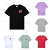 T-shirt Amis Hommes Femmes Designers T-shirts Hip Hop Mode Impression À Manches Courtes Haute Qualité Homme T-shirt Polo Chothes tees 112s