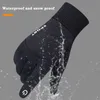 Ski Gloves Mens Non Slip Touchscreen Winter Thermal Warm Full Finger Mittens Waterproof Skiing Fishing Cycling 231124