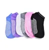 Chaussettes de Yoga antidérapantes Massage cheville femmes Pilates Fitness coloré orteil Durable danse Grip exercice imprimé Gym danse Sport chaussettes FFA8452418