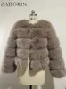 Manteau en fausse fourrure à manches longues pour femme, mode d'hiver, manteaux épais et chauds, vêtements d'extérieur, fausse veste