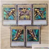 ألعاب الورق 72pcs Yu Gi Oh اليابانية 72 مختلفة من الجناح الإنجليزي Dragon NT Sky Flash Kids Gift 220725 Drop Delivery Toys GIF DHNA6