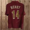 1998 1999 HENRY BERGKAMP Mens Retro Soccer Jerseys V. PERSIE VIEIRA Wright MERSON ADAMS PIRES 0203 05 06 94 95 96 97 86 87 89 Home Red Away 3rd Football Shirt Short Sleeve