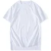 Herr t skjortor herrar överdimensionerad skjorta fast färg män kort ärm casual t-shirt rund hals hip hop streetwear male tshirt longline tee