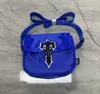 Axelväskor trapstar designer män messager väskor crossbody lyx retro nylon svart casual utomhus trendig axel enkel yi612