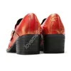 Chaussures de Type italien pour hommes, belles chaussures habillées en cuir à enfiler, avec boucles, à la mode, pour les affaires, les fêtes et les mariages