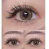 False Eyelashes Makeup Tool Eyelash Extension Silver Color With Diamond Individual Lashes Glitter Shiny DIY Ladies