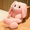 Ostern niedliche Kaninchen -Plüsch -Puppe gestreckte Ohren Rabbit Puppen Geschenkspot Großhandel Großhandel