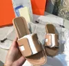 2023 Designer Damen Hausschuhe Sandalen Damen Classic Floral Brocade Slides Wohnungen Leder Rubber Gear Bottoms Strandschuhe Slipper Large Size 34-43 Y23