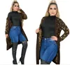 Diseñador de lana cardigan mujer con cuello en v suéter de punto moda casual suéter abrigo sexy chaqueta suelta flores llenas de mujer letra impresa suéter de longitud media