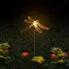 Garden Decorations Lamp Stake Creative Plastic Light Animal Shape LED Outdoor Pile For Yard