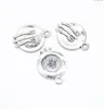 Charms 20 stks keuken servies vork lepel 20 15 mm antieke hangers vintage Tibetaanse zilveren sieraden diy voor armband f0822