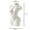 Vazen Kunstbloem Vaas Thuis Kamer Decor Tafeldecoratie Keramische Ornamenten Sexy Dame Body Sculpt Beeldjes Europa Modern Styl243P