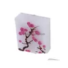 Inne imprezy imprezowe zaopatrzenie 100PCS Świece ślubne- zapach zapach Wosk Cherry Blossoms Candle Prezent Prezenty Favours Dekoracja Sn409 Dheyb