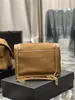 Designer Luxury Women's Loulou Black Niki Baby Mini Shoulder Crossbody Bag 7a Kvalitet