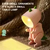 Lampes de table LED veilleuse Mini animal mignon lampe dinosaure maison bureau ornement chambre décoration dessin animé pliable