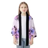 Mäns sömnkläder vintage stil kvinnor robe japansk kofta taoist skjortor kimono kappa sommar lady badrobe jacka casual yukata hem kläder