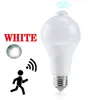 Night Lights E27 PIR Motion Sensor Lamp 20W LED Bulb With Infrared Radiation Detector Emergency Light