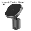 15W شواحن لاسلكية مغناطيسية السيارة حامل تهوية Air Stand Mount Mount Phone Station Fast Charging لـ iPhone 12 13 Qi Wireless Charger