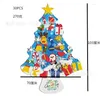 Christmas Decorations Ids DIY Felt Tree Merry For Home 2023 Ornaments Navidad 2024 Year Gifts Xmas