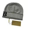 Plaid Beanie Designer Hats for Men Knitted Bonnets Winter Hat Fall Thermal Skull Cap Ski Travel Classical Warm Beanies Q-1