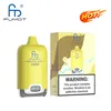 Boîte numérique originale Fumot 12000 Puff Vapes jetables Pen Puff 12K E Cigarette LED Affichage 0% 2% 3% 5% 40 Saveurs Vaporisateur rechargeable