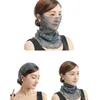 Foulards Mode sans couture tubulaire hijab cou tube sport écharpe visage masque bandeau moto protection solaire foulard mince automne hiver