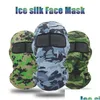 Radfahren Caps Masken Taktische Tarnung Geometrie Clava FL Gesichtsmaske Wargame Jagd Sport Helm Liner Cap Militär Mticam Drop Delive Dh5Sx