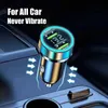 New 240W Car Charger 2 USB Ports Fast Charging for IPhone Samsung Xiaomi Quick Charging Adapter with Digital Display Car Chargers