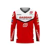 Cykeltröjor toppar Gasgas Downhill Jersey Moto Enduro MTB Dirt Bike Mens Maillot Hombre ATV Motocross DH Off Road Mountain Cyclin1934