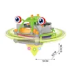 Electric RC Animals Creative Magical Tumbler Unicycle Robot Electric Toy Tightrope Walker Balance Car Assembling Interesting Gifts for Boys Girls 231124