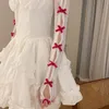 Abbigliamento da palco Accessori per la danza Coprispalle in pizzo da donna Cardigan corto aperto sul davanti Bolero Maniche a scialle a rete con fori per le dita Accessori per costumi